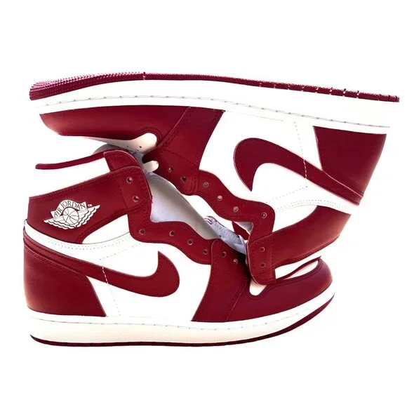 Nike Air Jordan 1 Retro High OG Artisanal Team Red White DZ5485-160 Men's Size 1 - Picture 1 of 15